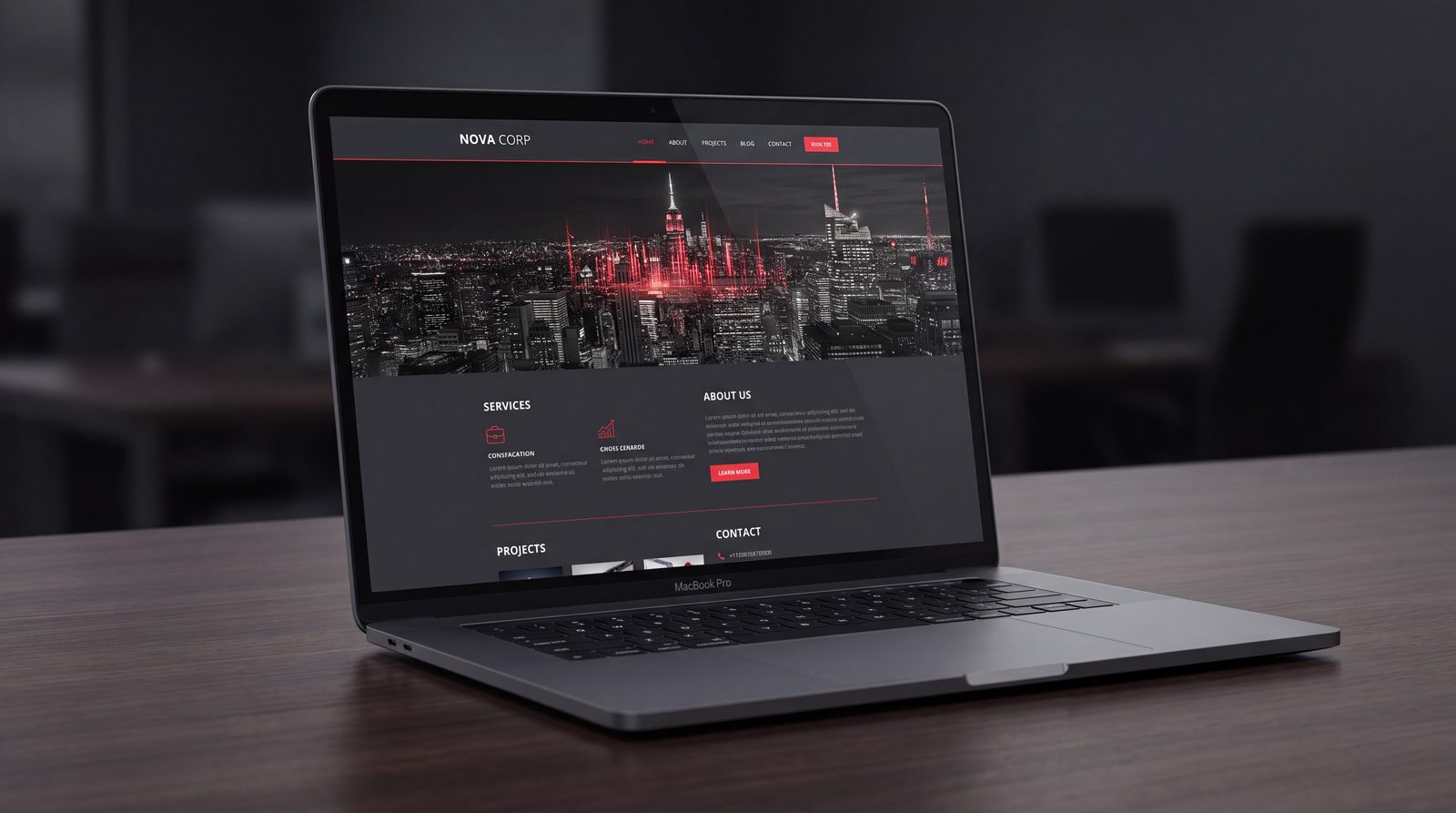 Website design